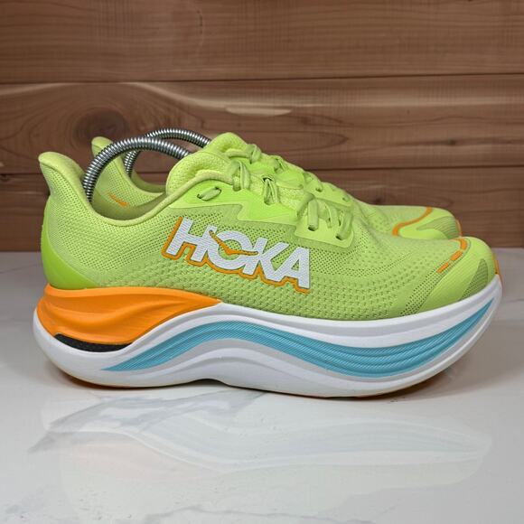 Hoka One One Skyward X Running Shoes Lettuce/Cloudless F27224D Women's Size 10 - Picture 11 of 16